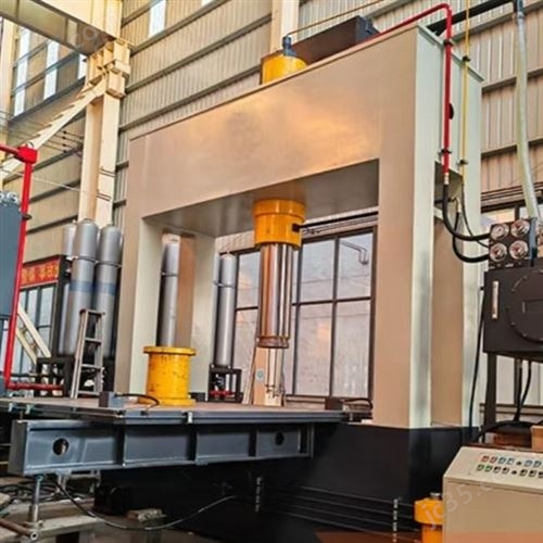 龙门式封头热冲孔成型液压机